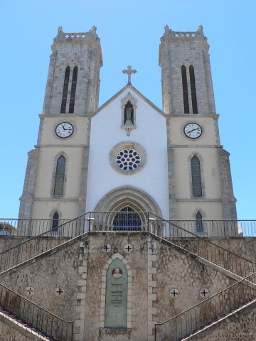 14- La cathedrale Saint Joseph surplombant Port Moselle 